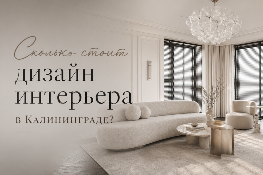 Сколько стоит дизайн интерьера в Калининграде