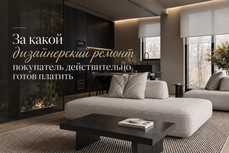 За какой дизайнерский ремонт готовы платить