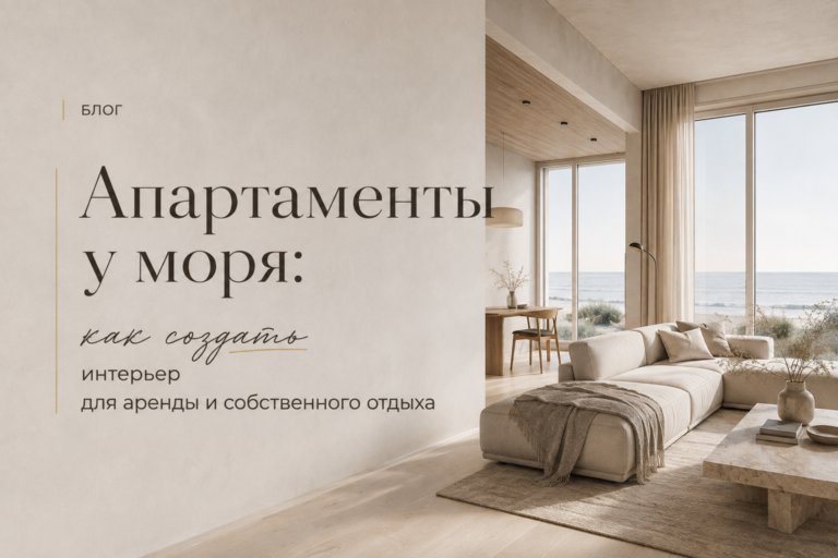 Апартаменты у моря интерьер для аренды и отдыха